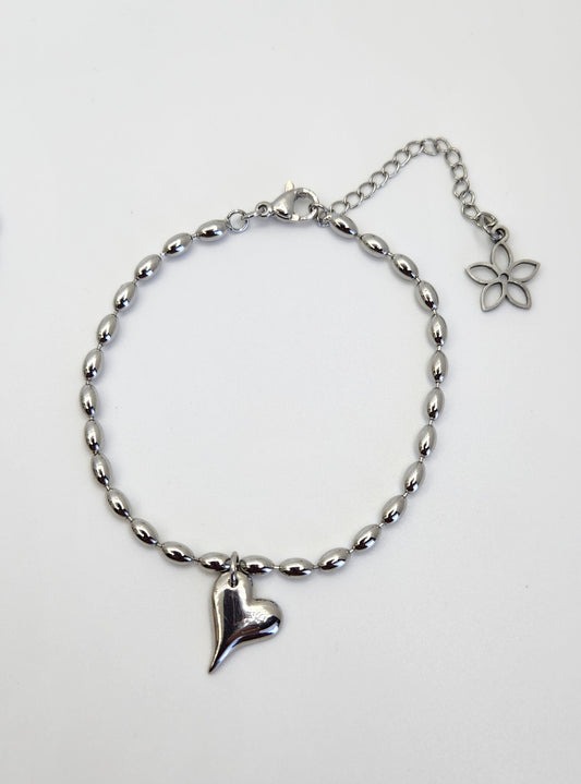 Corazón Floral Bracelet