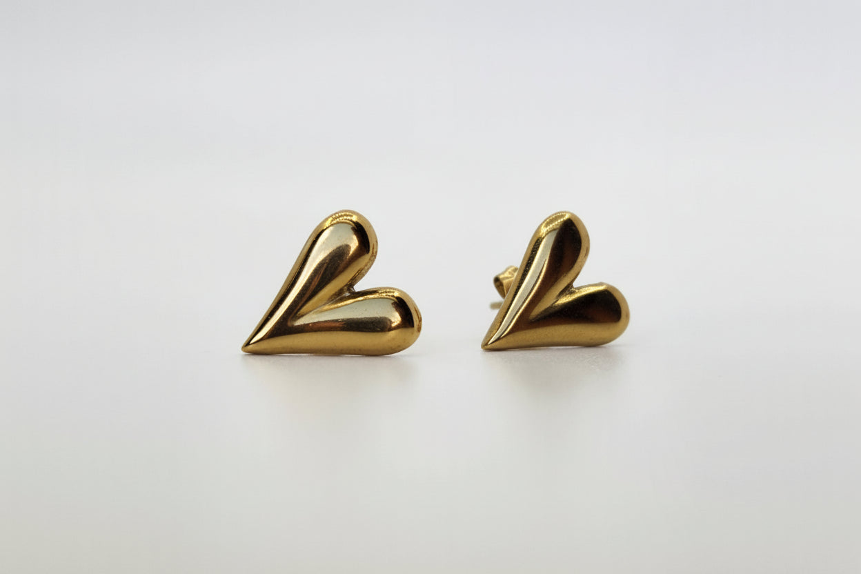 Mini Heart Earrings