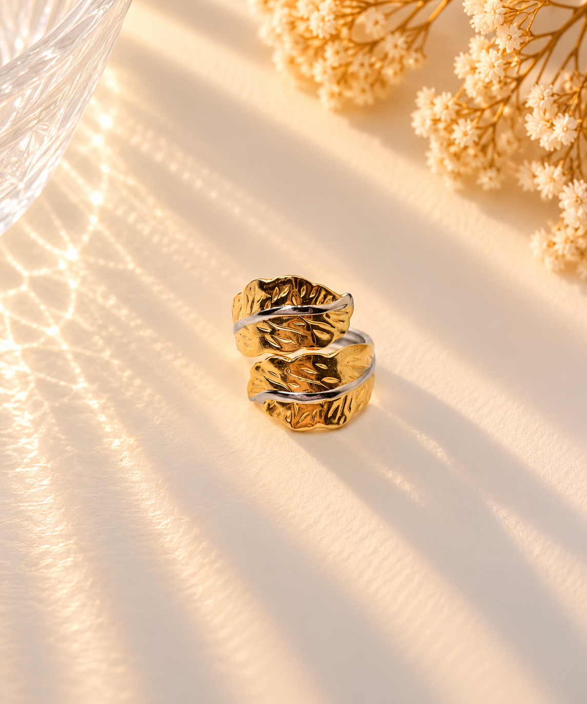 Hoja Doble Tono Ring