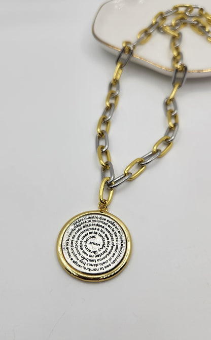 Padre Nuestro Necklace