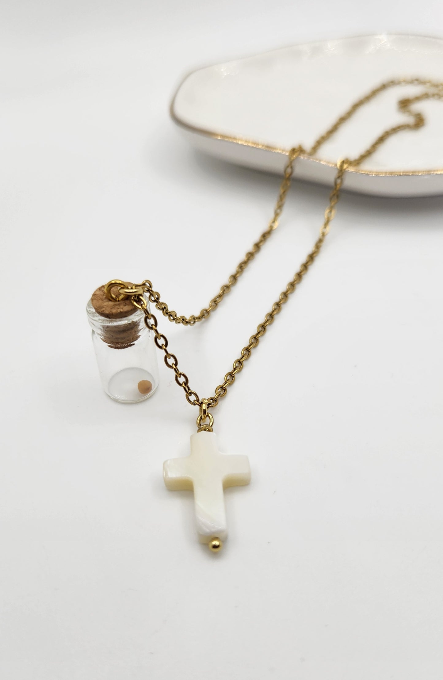 Granito de Mostaza Necklace