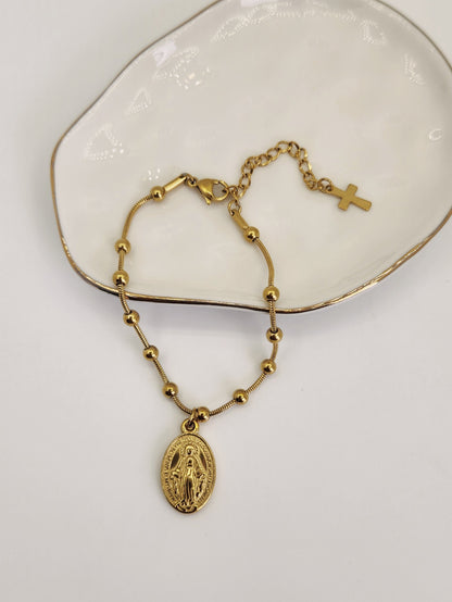 Virgen María Bracelet