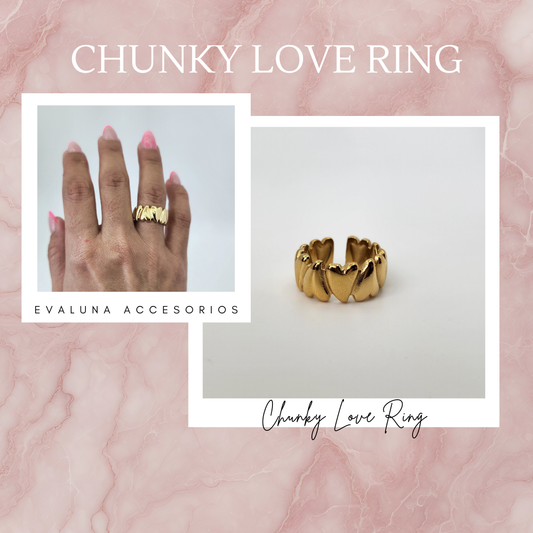 Chunky Love Ring