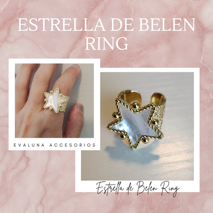 Estrella de Belén Ring