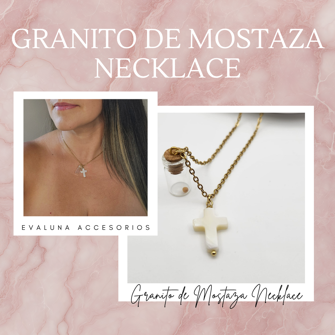 Granito de Mostaza Necklace