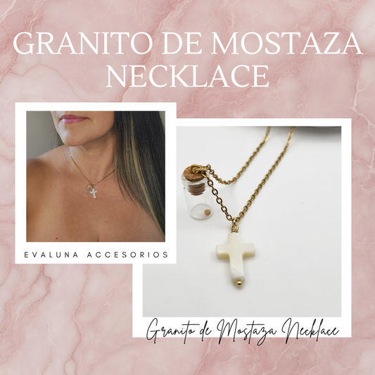 Granito de Mostaza Necklace