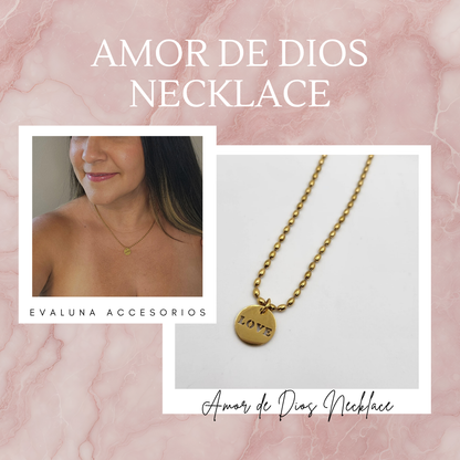 Amor de Dios Necklace