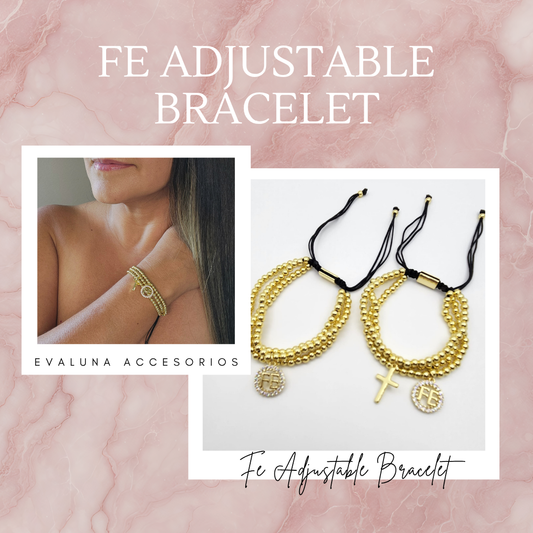 Fe Adjustable Bracelet
