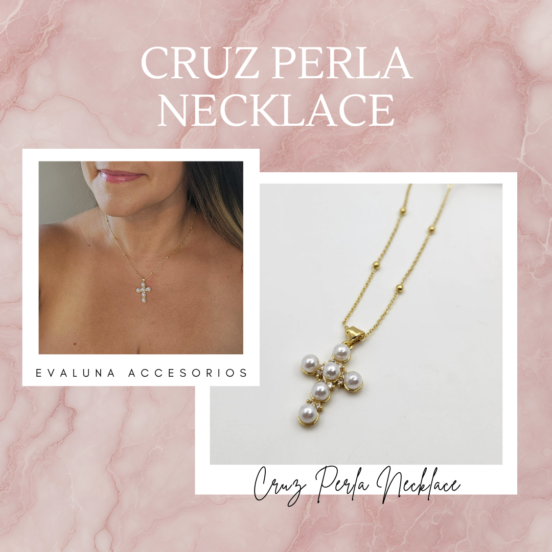 Cruz Perla Necklace