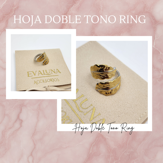Hoja Doble Tono Ring
