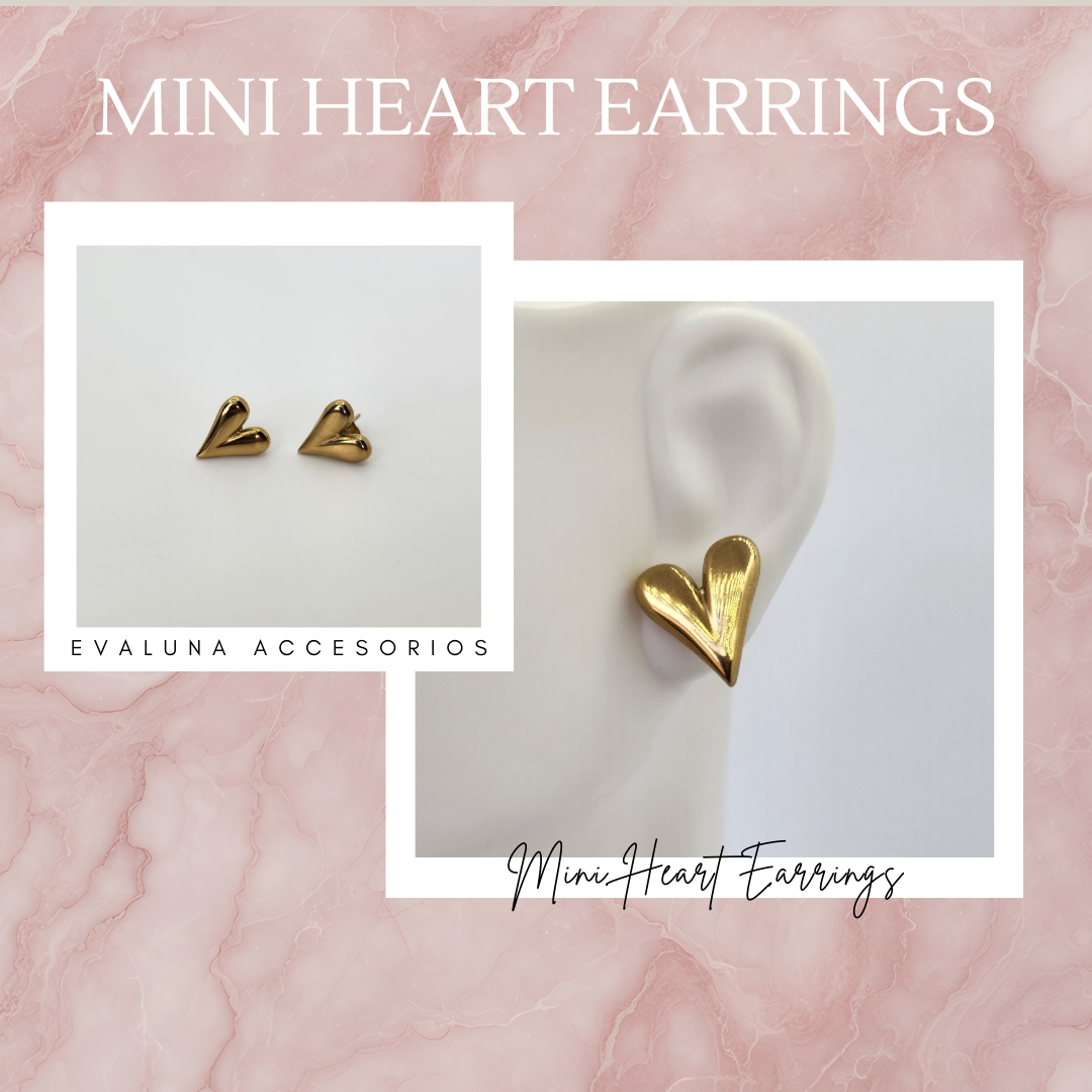 Mini Heart Earrings