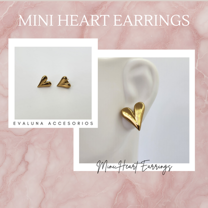 Mini Heart Earrings