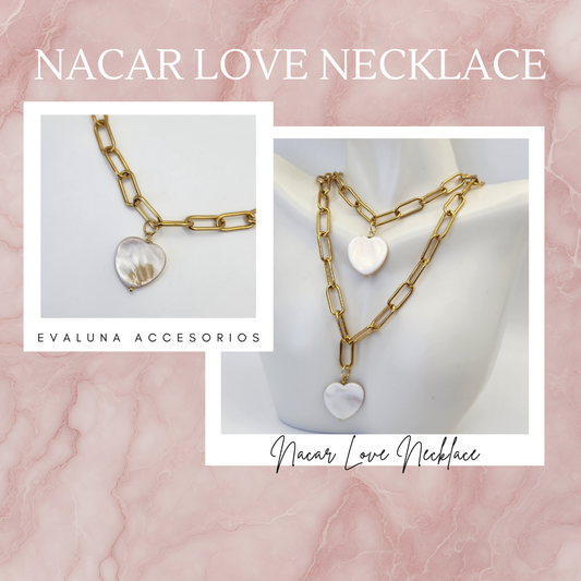 Nacar Love Necklace