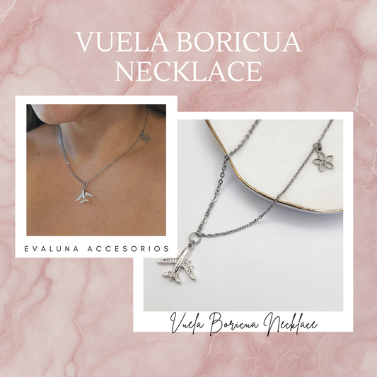 Vuela Boricua Necklace