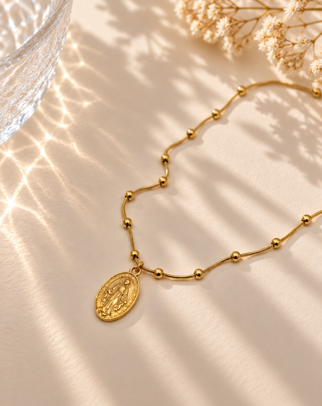 Virgen María Necklace