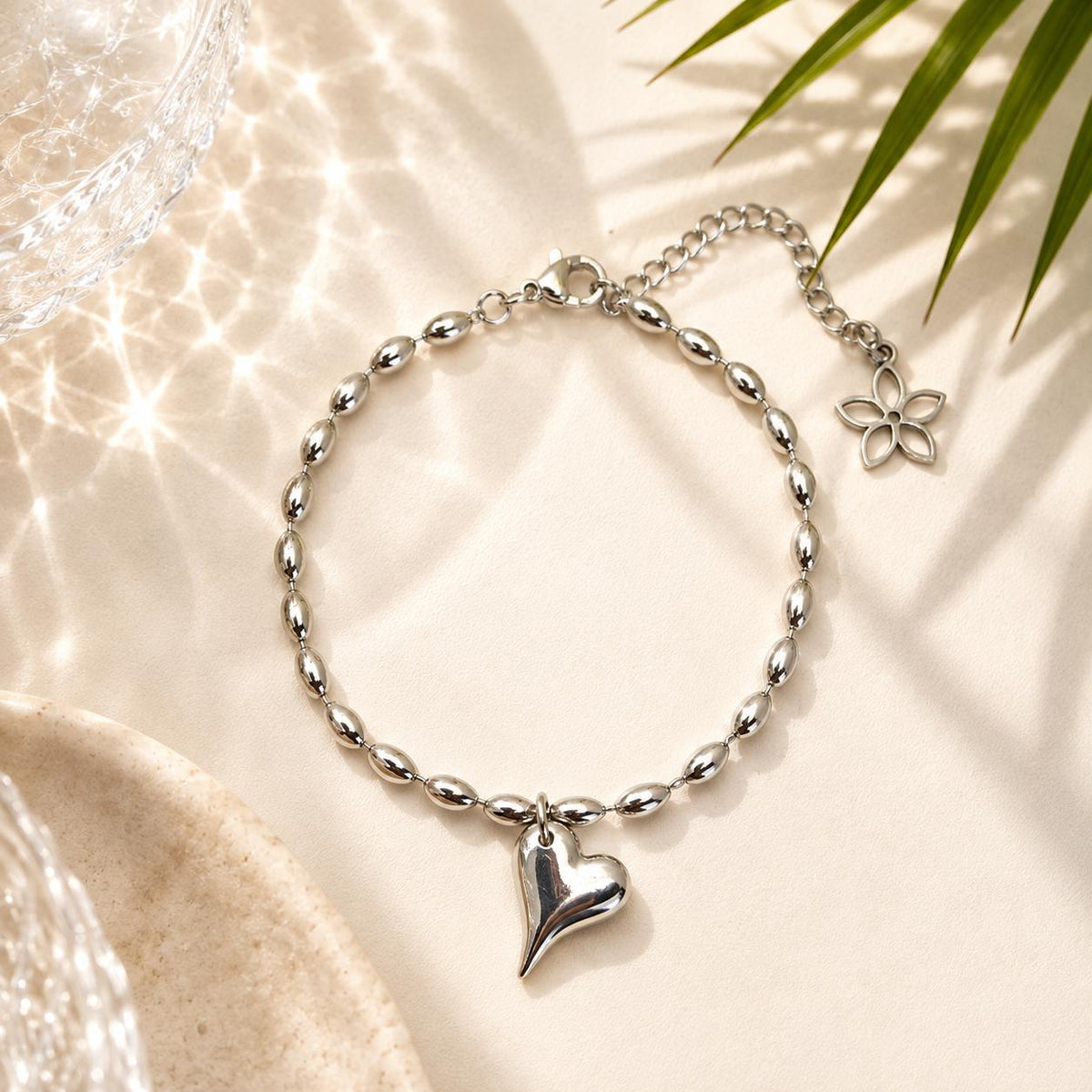 Corazón Floral Bracelet